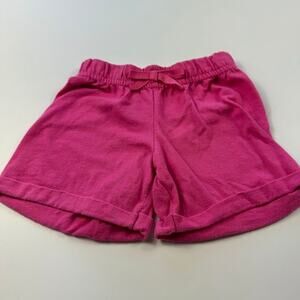 Wonder Nation Girls Pink Shorts Cotton XS 4-5